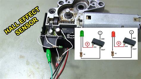 THE HALL EFFECT SENSOR TEST. (Repair of sunroof motor electronic ...