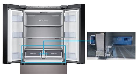 17.3 cu. ft. Smart Kimchi & Specialty 4-Door French Door Refrigerator ...