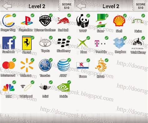 Logo Quiz! Level 2 (Candy Logo) ~ Doors Geek