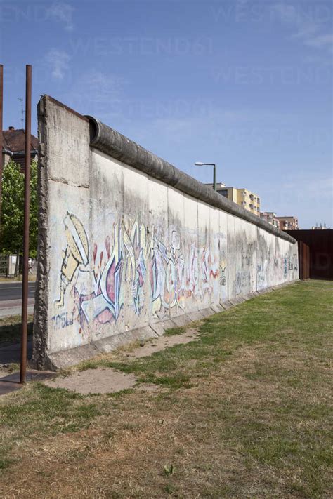 Germany, Berlin, Bernauer Straße, Berlin Wall Memorial stock photo