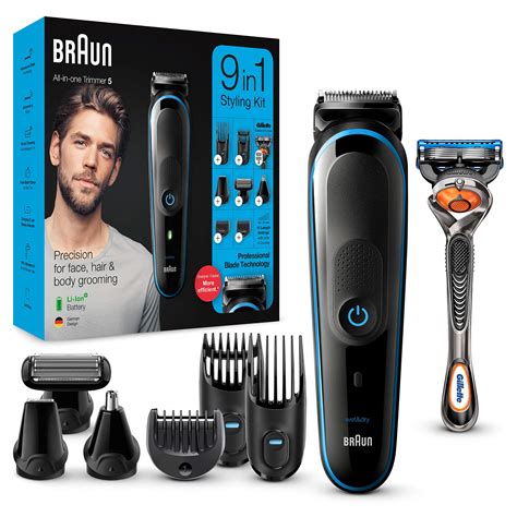 Braun 9-in-1 All-in-one Trimmer 5 MGK5280, Beard Trimmer for Men, Hair ...