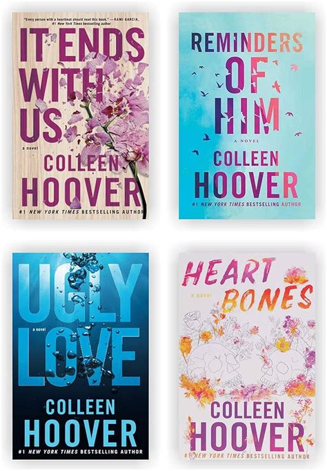 Colleen Hoover Books Collection Set (Ugly Love, Verity, It , 49% OFF