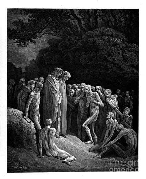 Dante Purgatory by Gustave Dore u33 Photograph by Historic ...