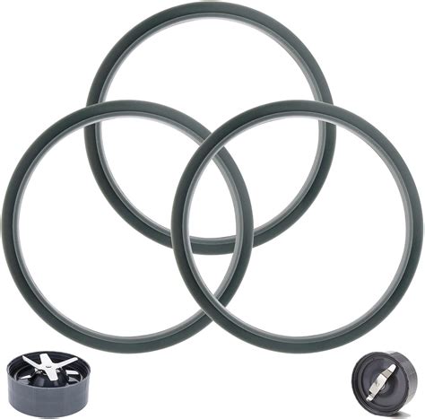 3 Pcs Silicone Replacement Seal Rings, Waterproof Gaskets Compatible ...