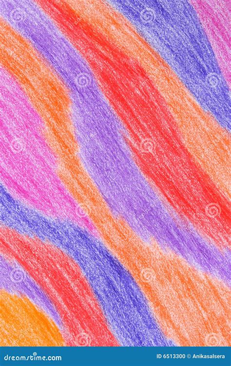 Colorful Crayon Abstract Background Stock Photo - Image: 6513300