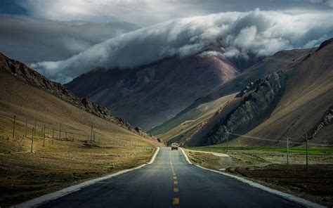 Mountain Road Backgrounds wallpaper | 1920x1200 | #82833