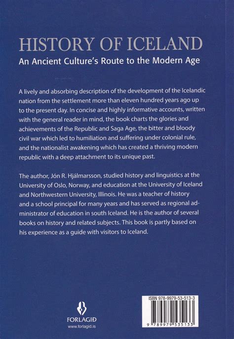 History of Iceland: from Settlement to present day - 9789979535133 - Bay Language Books