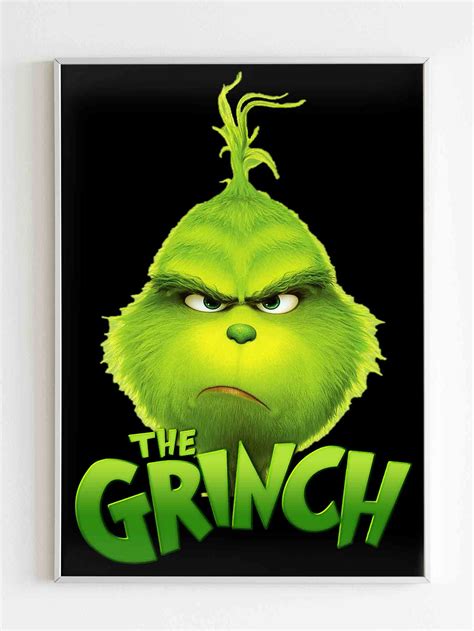 The Grinch Face Poster