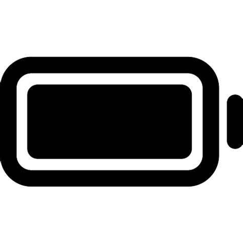 Battery full icon svg png free download - 2