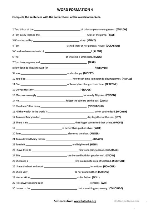 Esl English Grammar Exercises