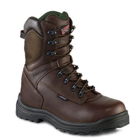 447 Mens Brown Leather Waterproof Insulated Electrical Hazard Boots