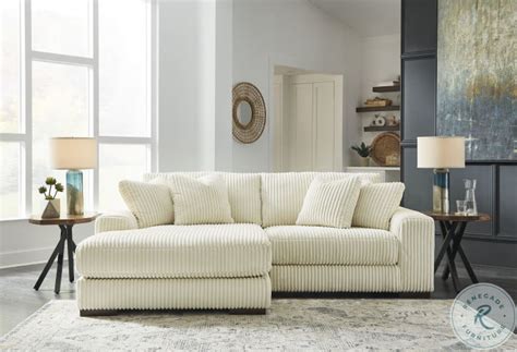 Lindyn Ivory 2 Piece Sectional With LAF Chaise Bundle From Ashley ...