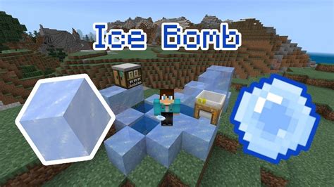 How to use ice bombs in Minecraft: Education Edition