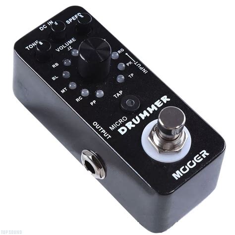 Mooer Micro Drummer Pedal – Motor City Guitar