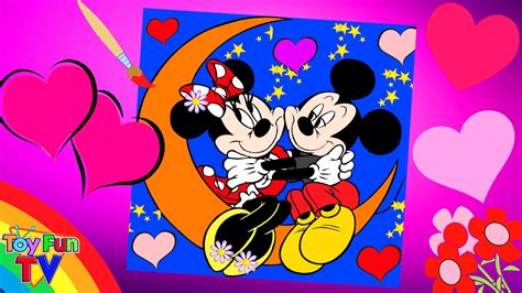 Minnie Mouse Coloring Pages Valentines