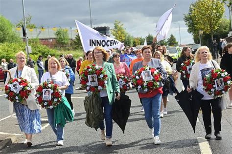 Families of Ballymurphy Massacre victims hold final anniversary march ...