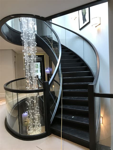 Stair Design, Modern Mansion, Staircases, Beautiful Lights ...