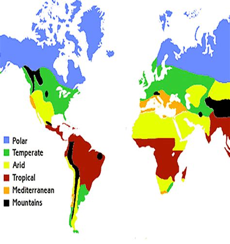 Climatic zones - Compass Travel Guide - Trips to Asia - Backpacking Asia