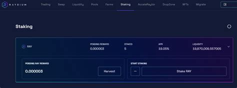 Raydium Tutorial: How to Use Raydium? Staking & Farming - Dappgrid