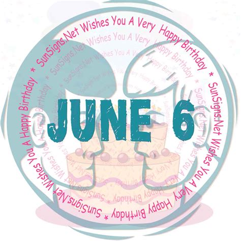 June 6 Zodiac is Gemini, Birthdays and Horoscope - SunSigns.Net