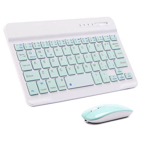 Pink Wireless Bluetooth Keyboard And Mouse Mini Keyboard English ...