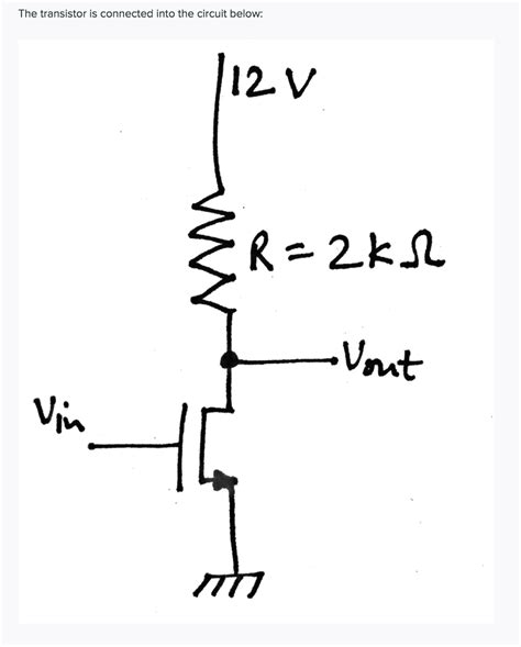 Solved Consider the NMOS transistor with the following | Chegg.com