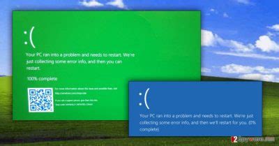 The little secret from Microsoft is revealed, and it’s called Green Screen of Death