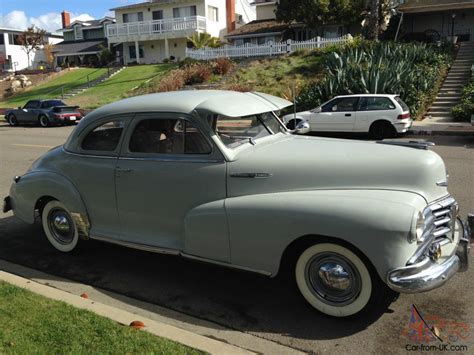 1948 chevrolet fleetmaster fleetline coupe unmolested original barn find