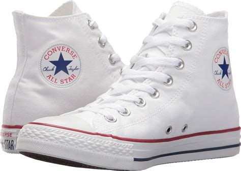 Amazon.com | Converse Optical White M7650 - HI TOP Size 6 M US Women / 4 M US Men | Fashion Sneakers