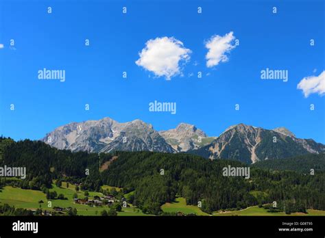 Dachstein mountains Stock Photo - Alamy