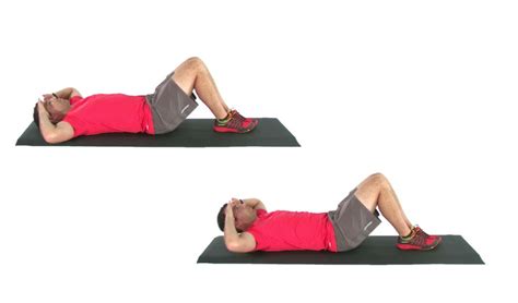 curl up exercise progressions