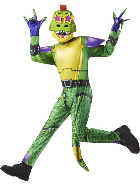 Five Nights at Freddy's: Glamrock Montgomery Gator Costume for Boys by ...