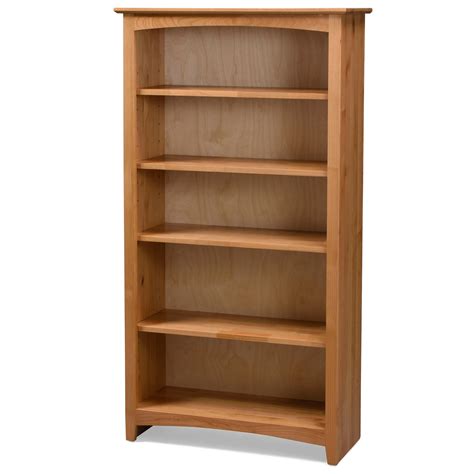 Archbold Furniture Bookcases Customizable 30 X 60 Solid Wood Alder ...
