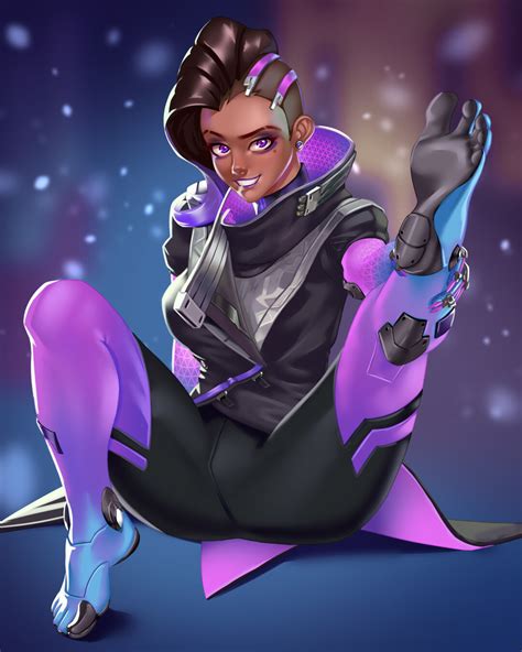 ArtStation - Sombra - Overwatch Fanart