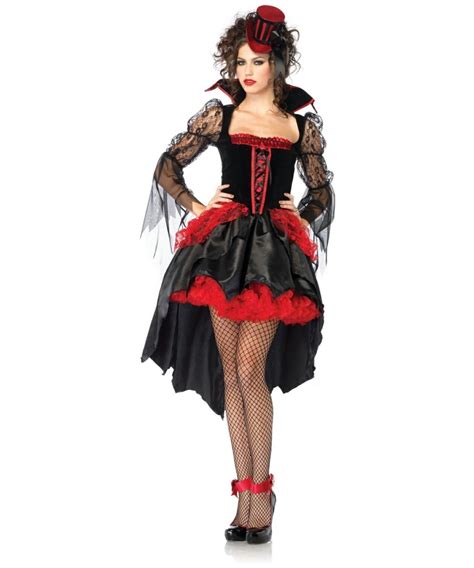 Adult Midnight Mistress Vampire Halloween Costume - Vampire Costumes