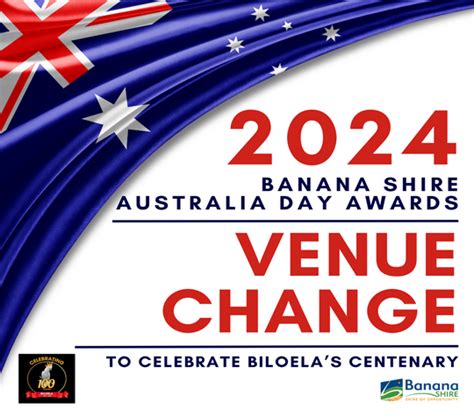 Biloela to Host 2024 Australia Day Celebrations: Host Community Change – Banana Shire Council