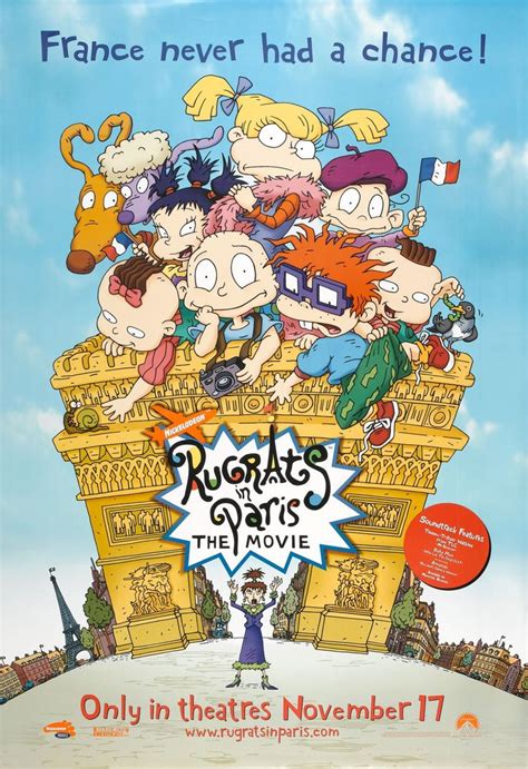 Return to the main poster page for Rugrats in Paris: The Movie (#2 of 7) | Rugrats, Paris movie ...