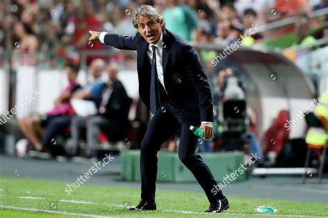 Italy Manager Roberto Mancini Italy Editorial Stock Photo - Stock Image ...