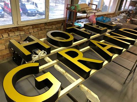 Large Metal Letters With Leds for OUTDOOR,LED Letters, Lluminated Sign ...