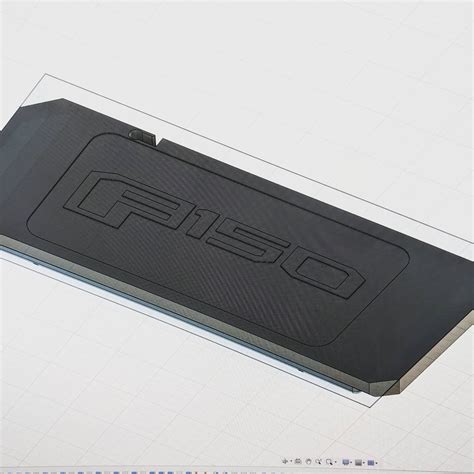 2016 Ford F150 charging Pad for Center Console by Patchnotes | Download free STL model ...