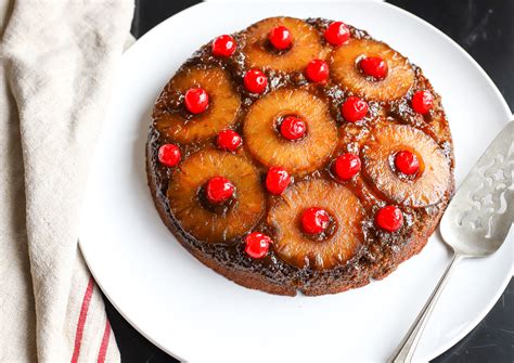 Easy Pineapple Upside Down Cake In A Cast Iron Skillet - Cake Walls