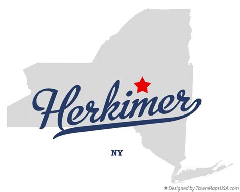 Map of Herkimer, NY, New York