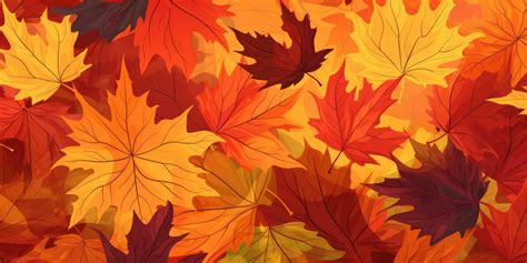 Fall Leaf Background Banner in Christmas day , Copyspace ,Generative AI. 30604023 Stock Photo at ...