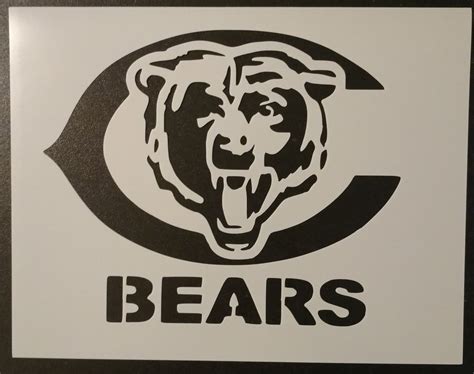 Chicago Bears - Stencil – My Custom Stencils