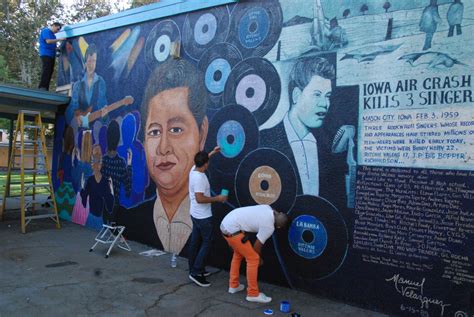 Ritchie Valens Mural @ Pacoima Middle School & Sylmar 7-11 mural ...