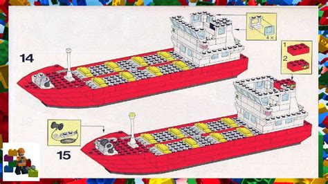 LEGO instructions - Town - Boats - 6542 - Launch & Load Seaport - YouTube