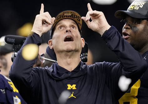 Jim Harbaugh returning to NFL to coach Chargers after leading Michigan to national title, AP ...