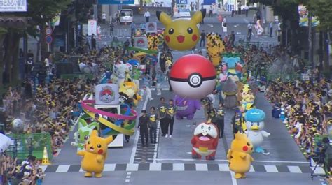 Amazing Pokémon parade with over 30 different species held as World ...