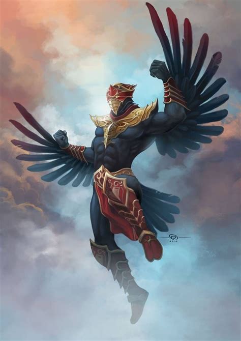 GARUDA NUSANTARA by kumbalaseta | Character art, Fantasy character design, Superhero art