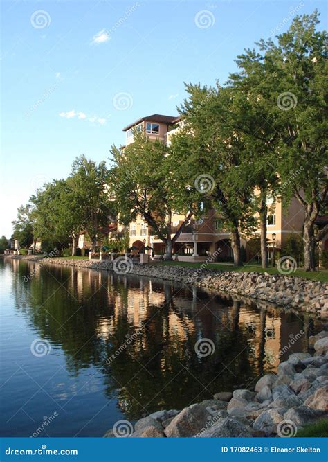 The Broadmoor Hotel stock image. Image of water, reflection - 17082463